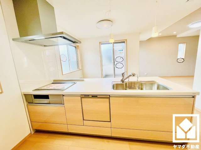 伏見区桃山南大島町　戸建住宅のキッチン