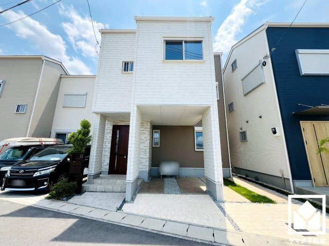 伏見区羽束師古川町　23号地の前面道路含む現地写真