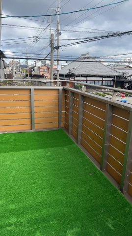 伏見区西朱雀町　店舗付き中古戸建のバルコニー