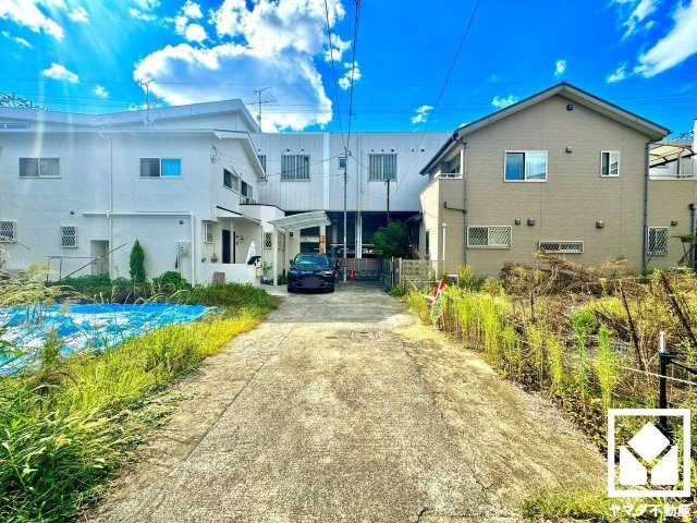 伏見区桃山筒井伊賀西町の前面道路含む現地写真