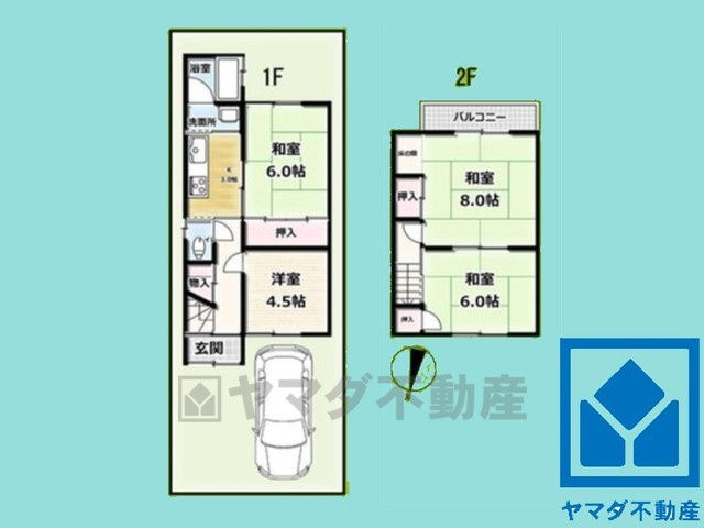 宇治市神明宮東　中古戸建