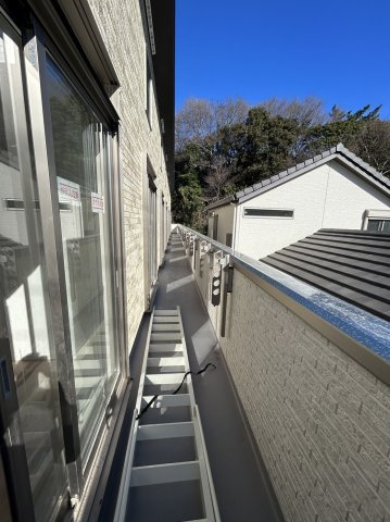 アフェット検見川５のバルコニー