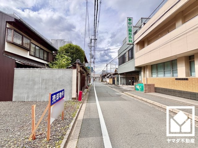 伏見区京町9丁目　の前面道路含む現地写真