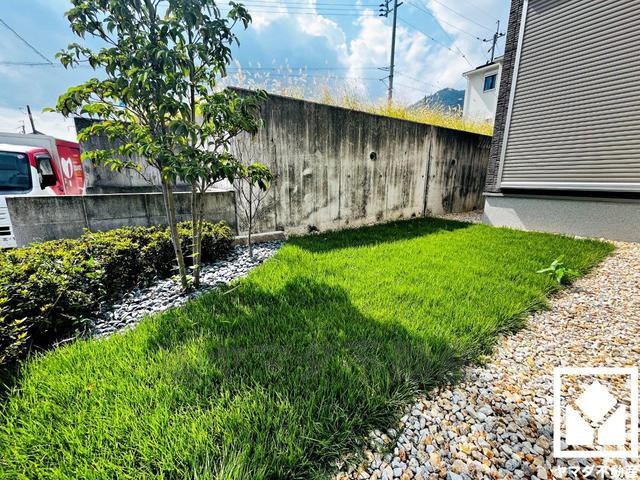 大津市坂本2丁目4号地　新築戸建の庭