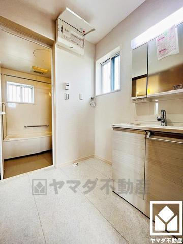 大津市坂本2丁目4号地　新築戸建の洗面所