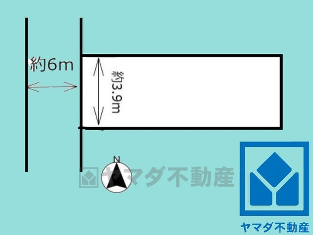 伏見区久我御旅町　売土地　建築条件無