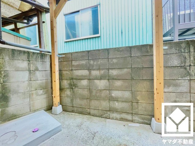 伏見区淀際目町　中古戸建の庭