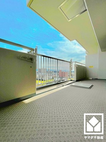 サンレスポアールのバルコニー