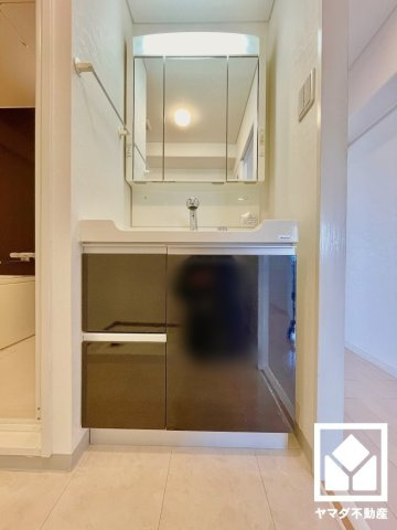 サンレスポアールの独立洗面台