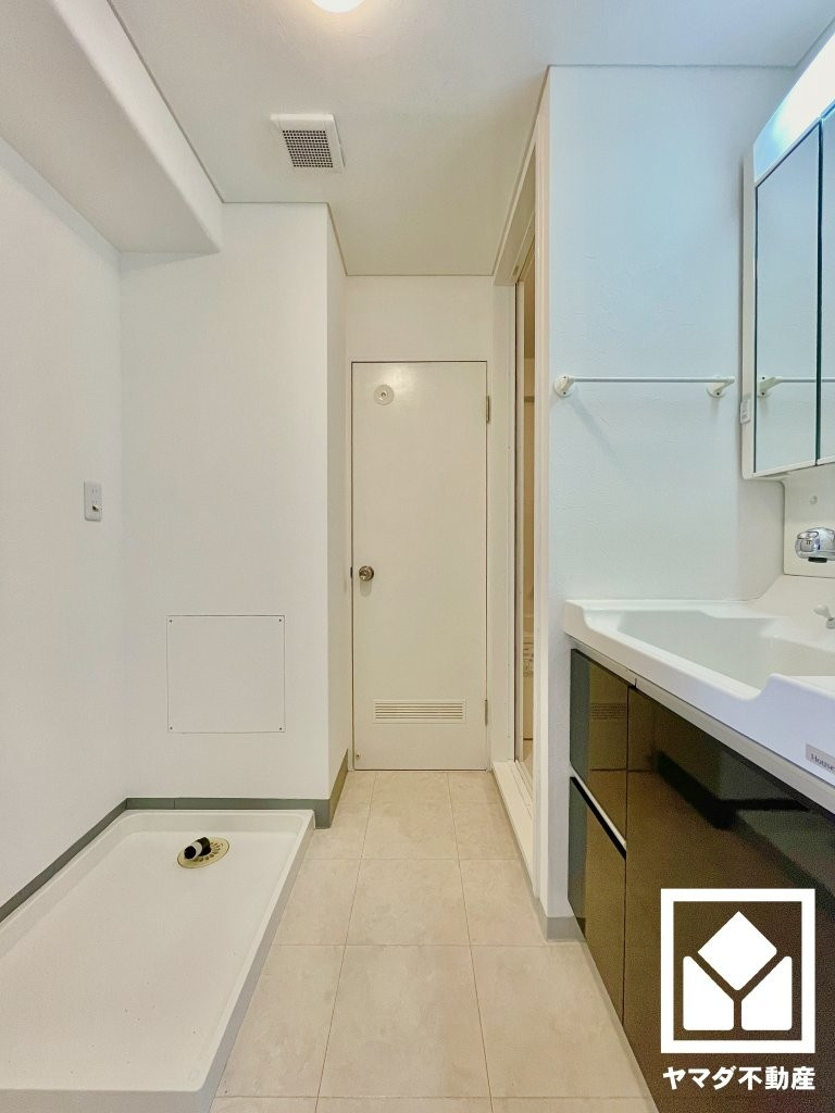 サンレスポアールの洗面所