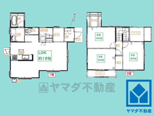 伏見区日野田頬町の間取り