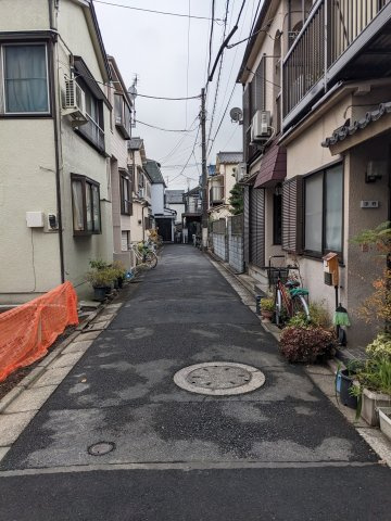 江戸川区大杉５丁目　新築戸建て全１棟の前面道路含む現地写真