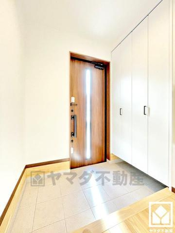 伏見区久我本町　3号地の玄関