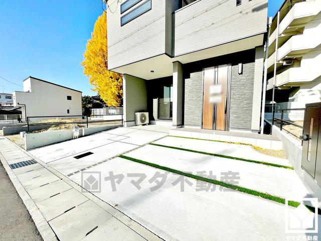 伏見区久我本町　3号地の駐車場