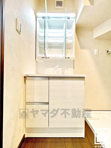 伏見区久我本町　3号地の独立洗面台