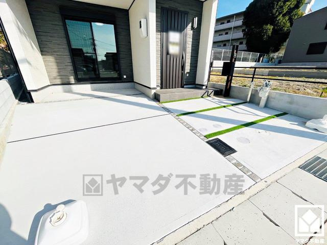 伏見区久我本町　7号地の駐車場
