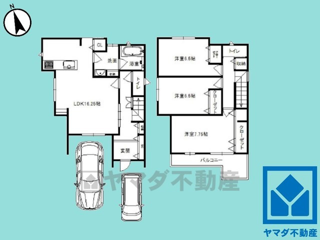 伏見区久我本町　7号地の間取り