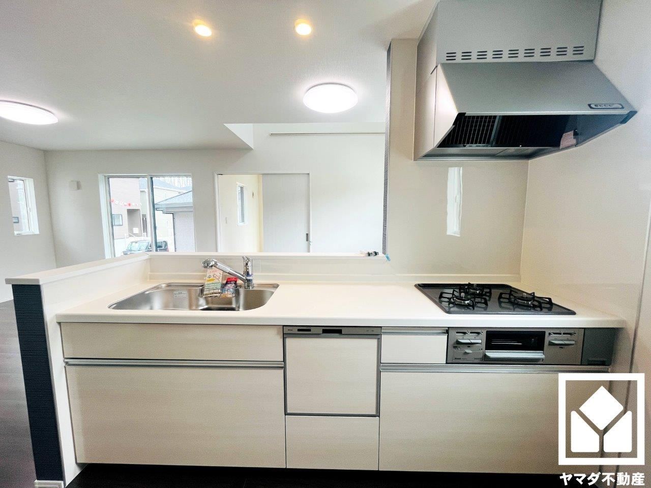 八幡市八幡福禄谷　21号棟のキッチン