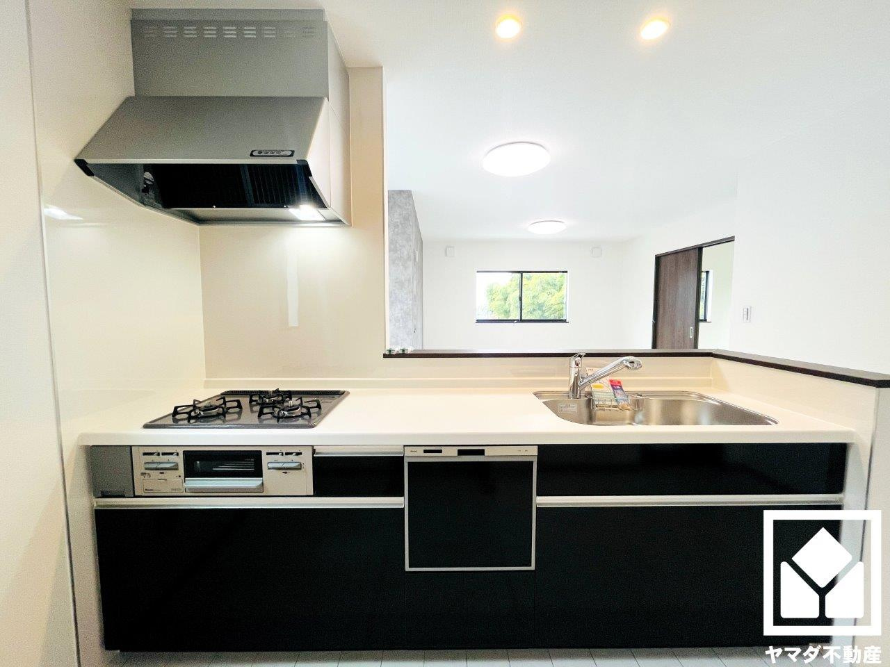 八幡市八幡福禄谷　22号棟のキッチン