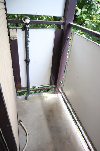 マイハイツBのバルコニー