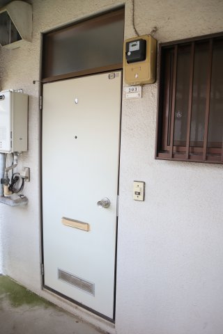 マイハイツBの玄関