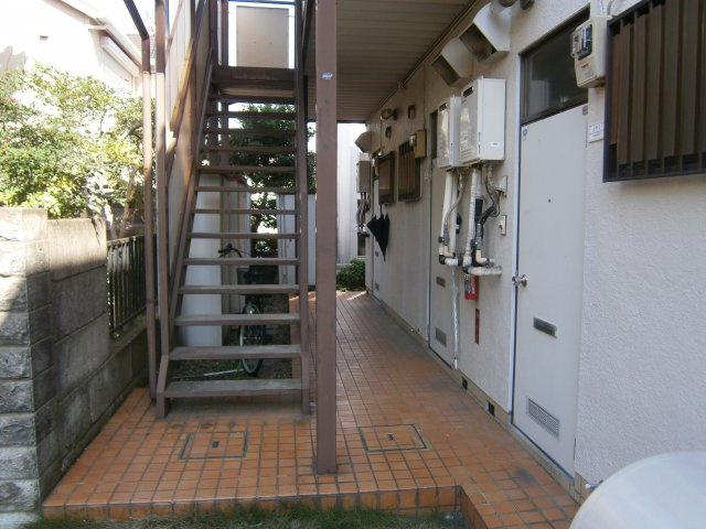 マイハイツBのエントランス