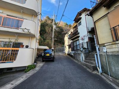 レジデンス上花山の地図|前面道路