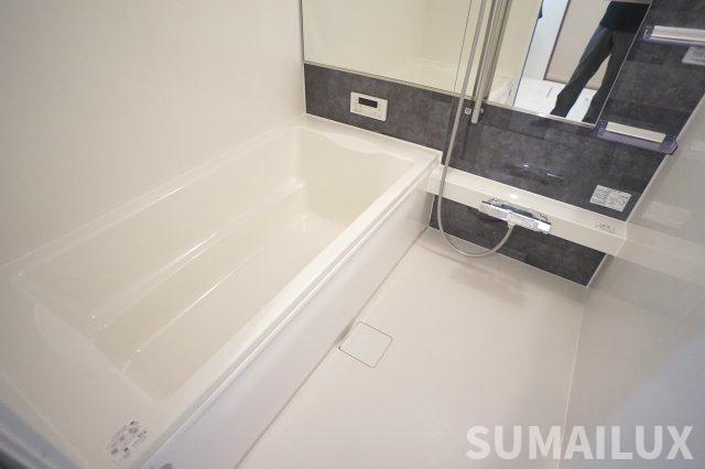 熊本市東区長嶺東４丁目のアパートの浴室