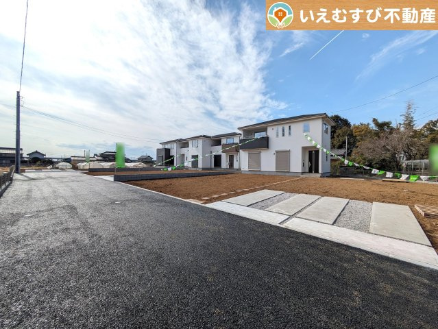 行田市野1期の前面道路含む現地写真|前面道路含む現地写真です