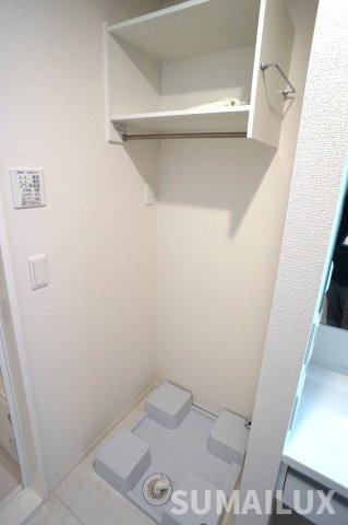 熊本市東区長嶺東４丁目のアパートの洗面所