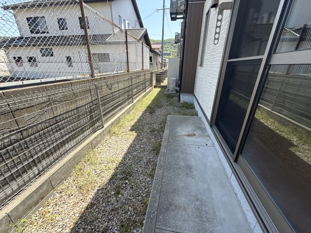 ハイマート野中のバルコニー