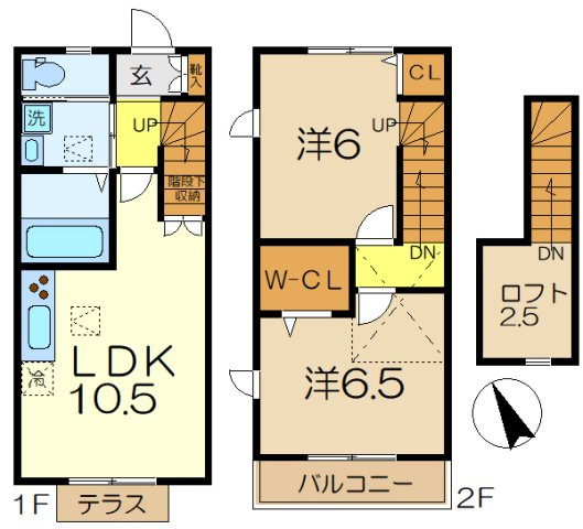 【間取り】 | Luft Terrasse