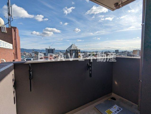 リンクス大阪城EASTレジデンス BRAVI不動産のバルコニー