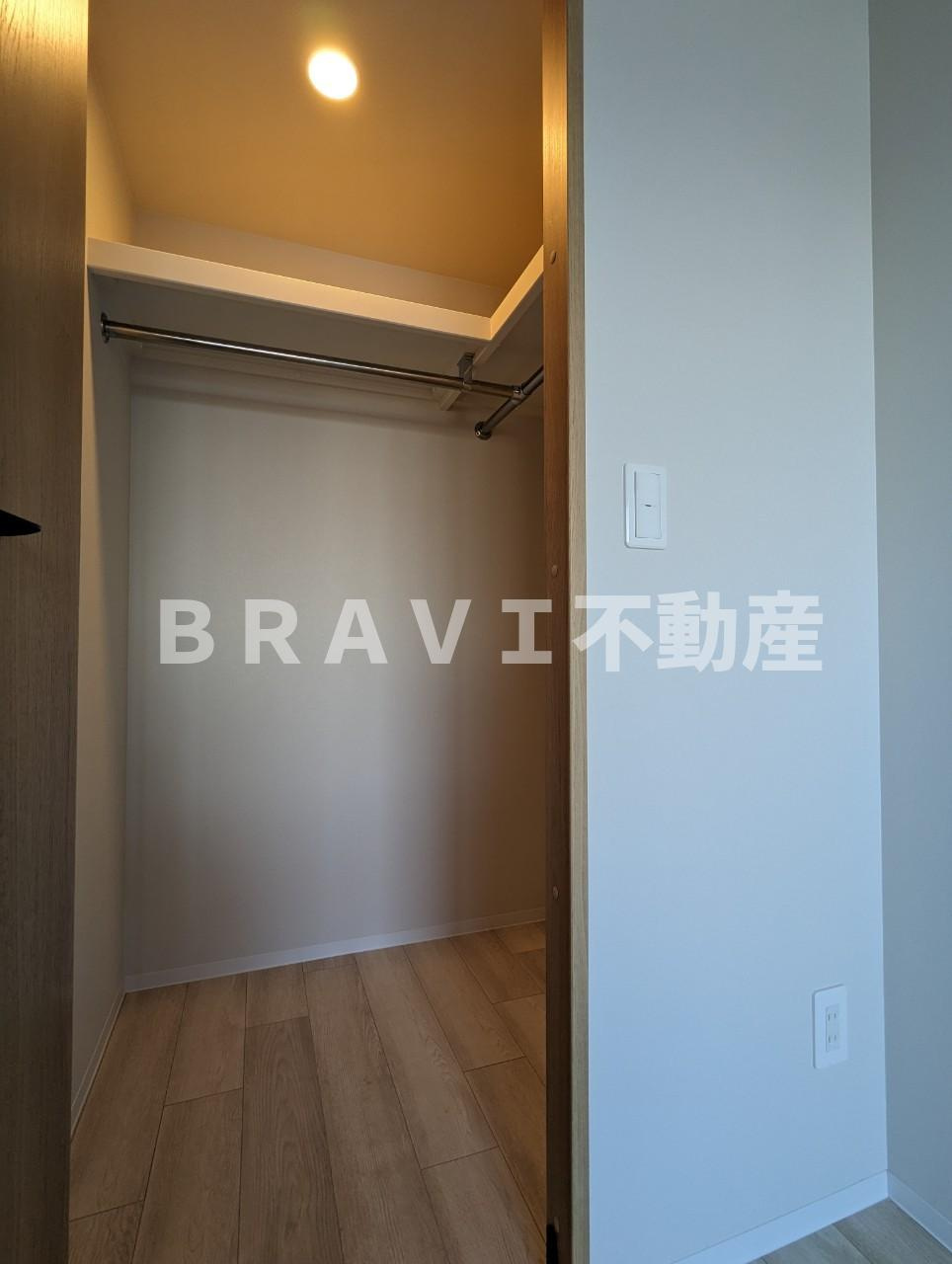リンクス大阪城EASTレジデンス BRAVI不動産の収納