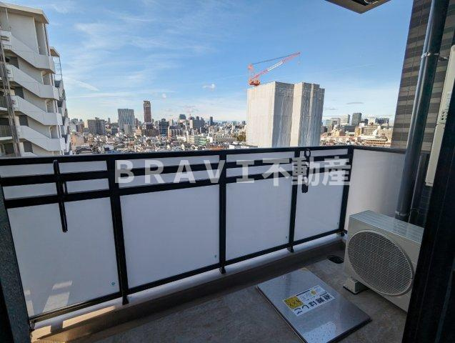 リンクス大阪城EASTレジデンス BRAVI不動産のバルコニー