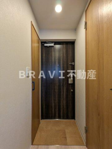 リンクス大阪城EASTレジデンス BRAVI不動産の玄関