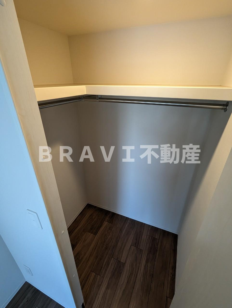 リンクス大阪城EASTレジデンス BRAVI不動産の収納