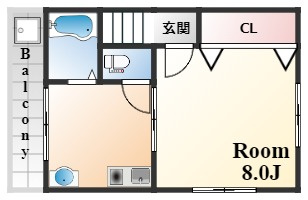 メゾンピコの間取り