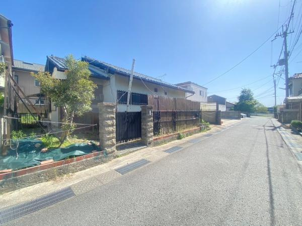 岩出市吉田土地の前面道路含む現地写真