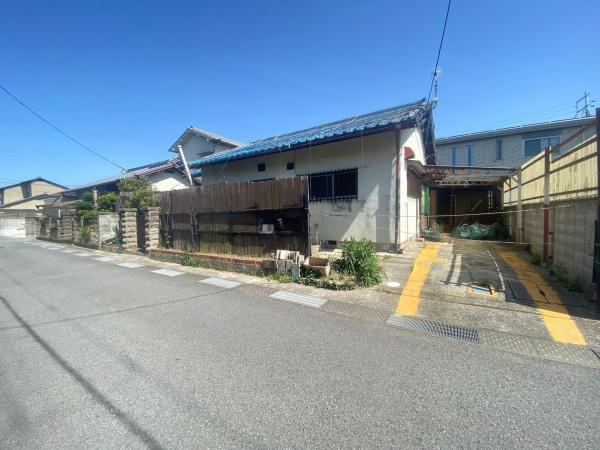 岩出市吉田土地の前面道路含む現地写真