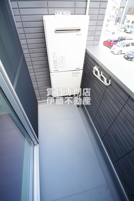 Loup de mer庄内緑地公園のバルコニー