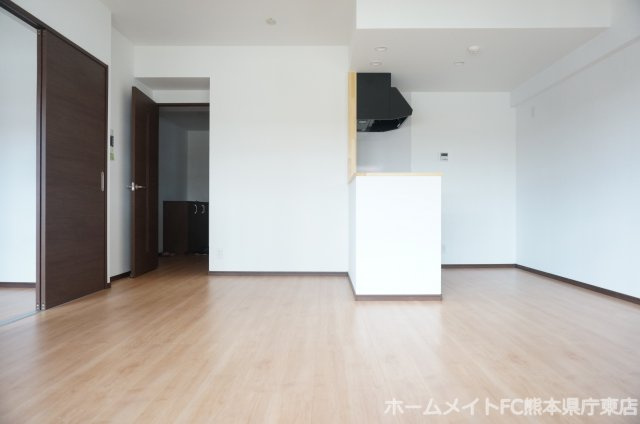 熊本市南区田井島２丁目の賃貸マンションの居間・リビング