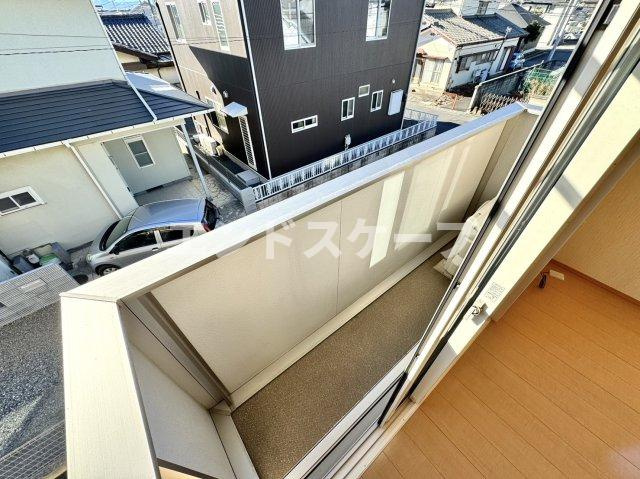 アイリス　Ⅲのバルコニー|高崎、前橋、伊勢崎エリアのお部屋探しはエンドスケープまで！お客様の理想お聞かせ下さい♪