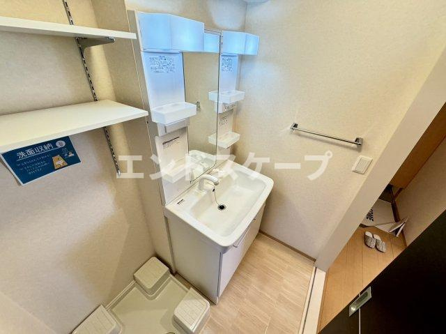 アイリス　Ⅲの洗面所|高崎、前橋、伊勢崎エリアのお部屋探しはエンドスケープまで！お客様の理想お聞かせ下さい♪