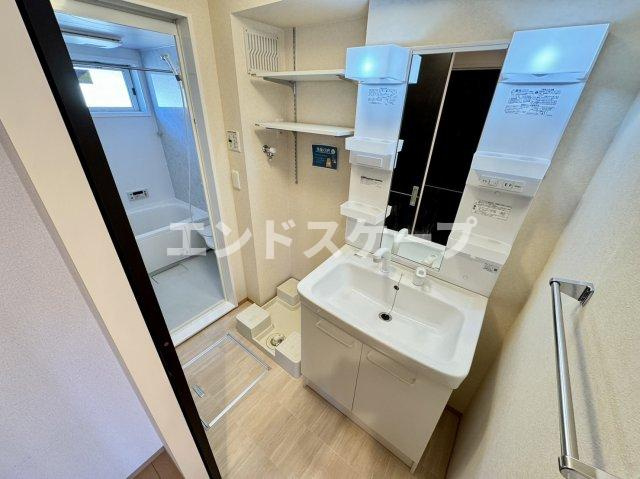 アイリス　Ⅲの洗面所|高崎、前橋、伊勢崎エリアのお部屋探しはエンドスケープまで！お客様の理想お聞かせ下さい♪