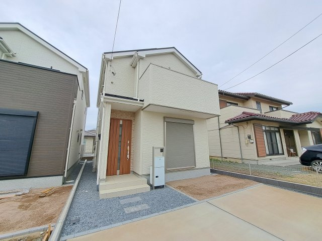 新築　前橋市駒形23-1期　LIGNAGE　2号棟の外観|現地写真　完成しました！ご内覧等、お気軽にお問合せください♪　
