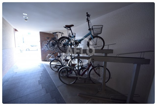 MAPLE夕陽丘のその他共用部分|MAPLE夕陽丘　駐輪場