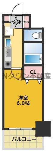 【間取り】 | プレサンス桜通アベニュー | 間取りです