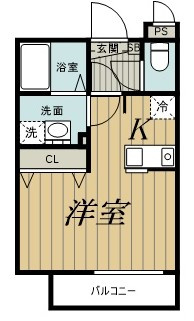 ミリアビタ稲毛の間取り