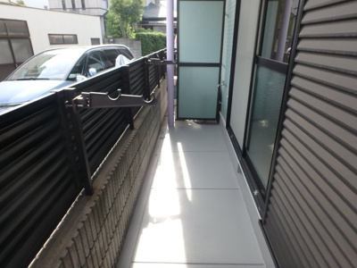 【バルコニー】 | シャトレ甲東園 | お洗濯にも便利なバルコニー付き